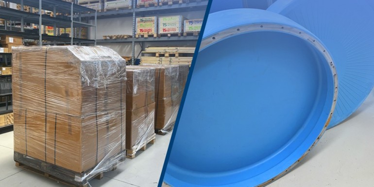 Warehouse full, shipments on the move.