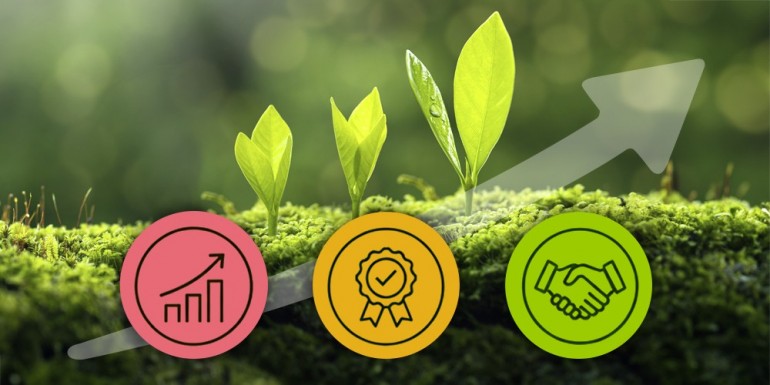 A quarter of growth, quality and trust