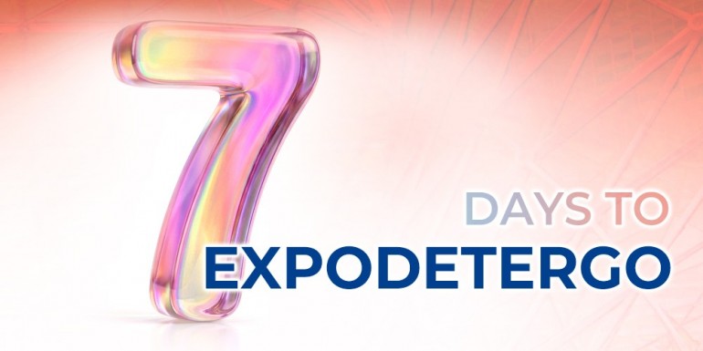 Only 7 days to go until Expodetergo!